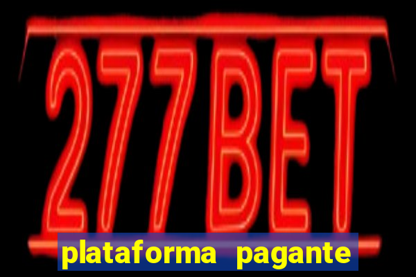 plataforma pagante fortune tiger